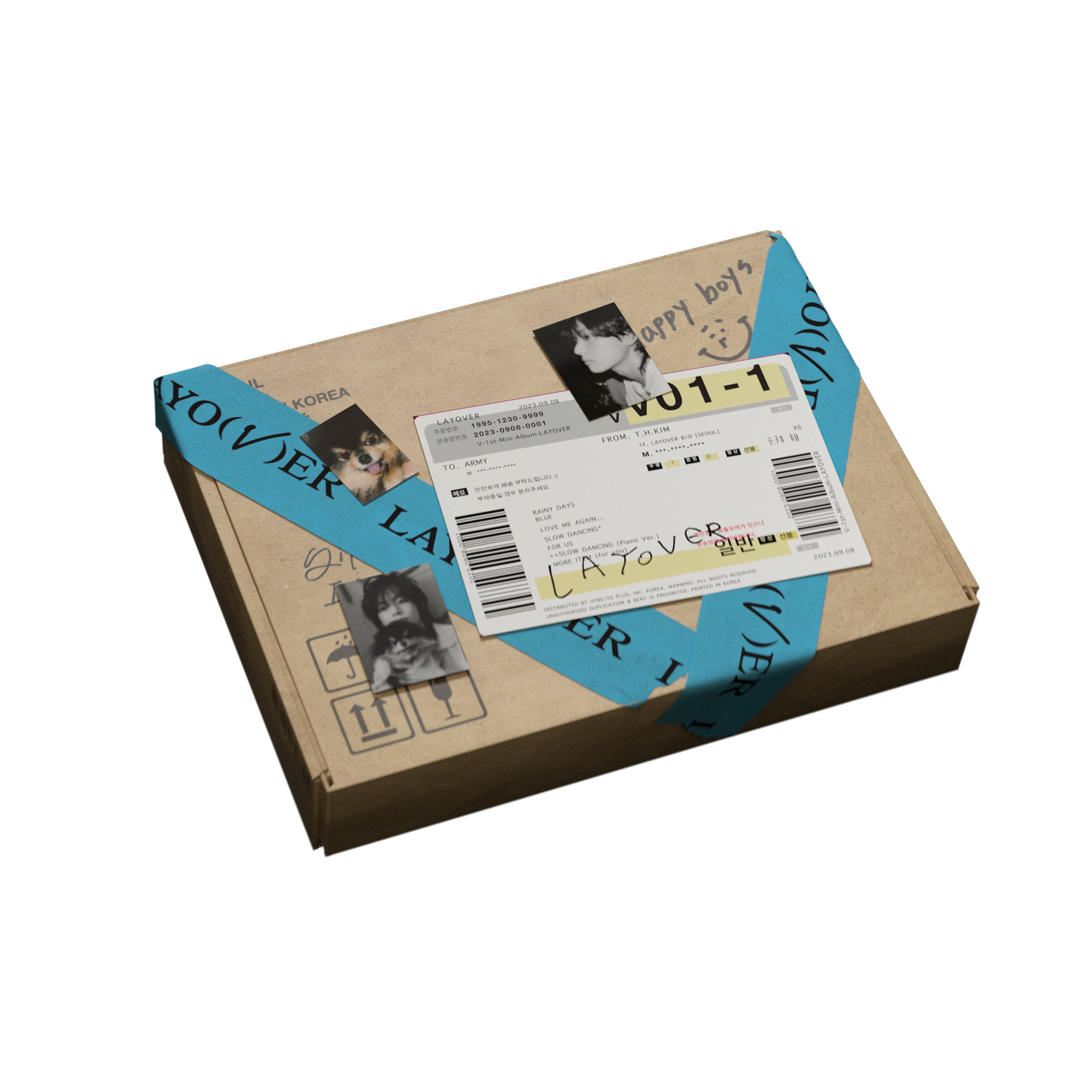V (BTS) - Layover (Version 02): CD Box Set - Polydor Store UK