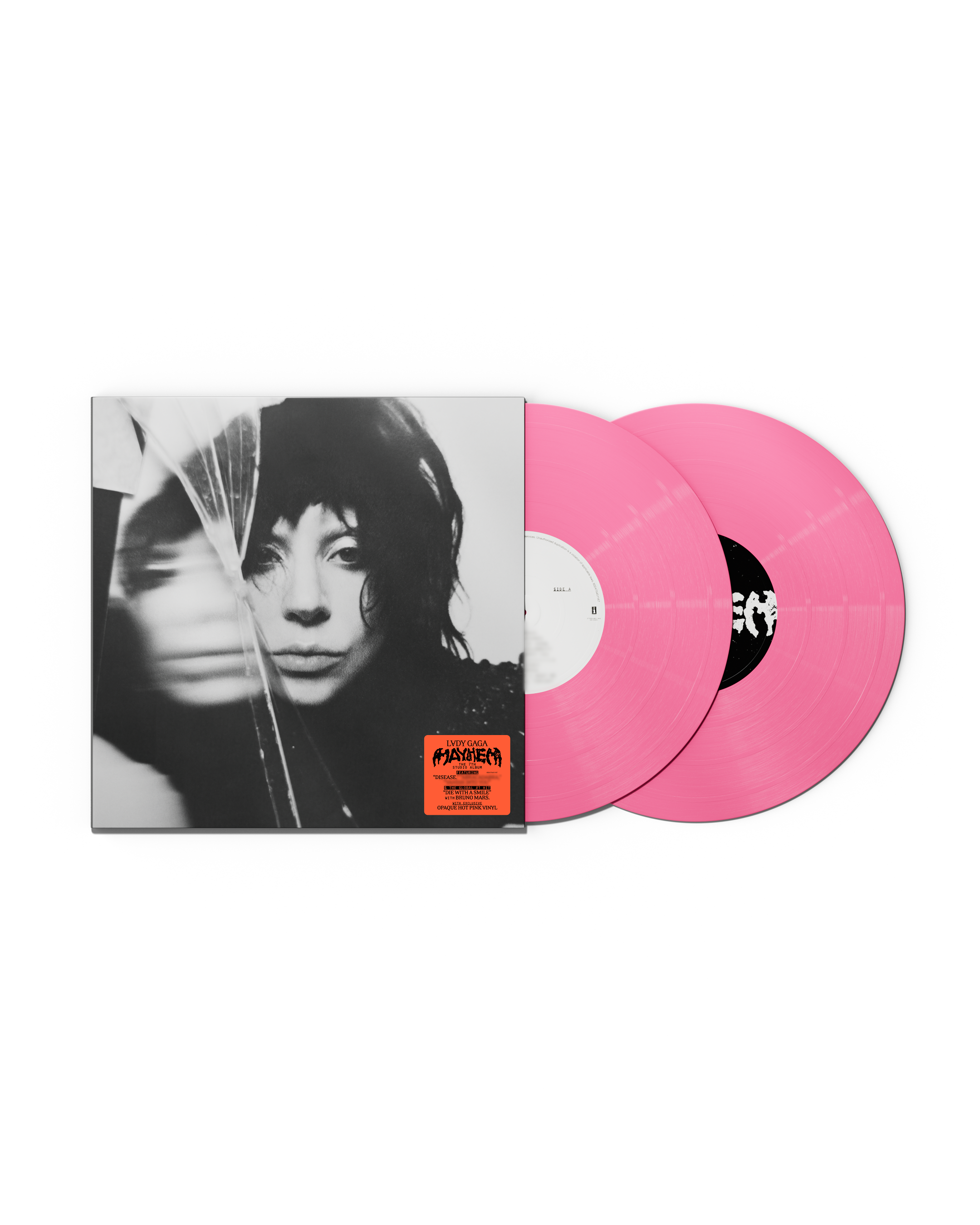 Lady Gaga - MAYHEM 052 Pink Vinyl with Poster