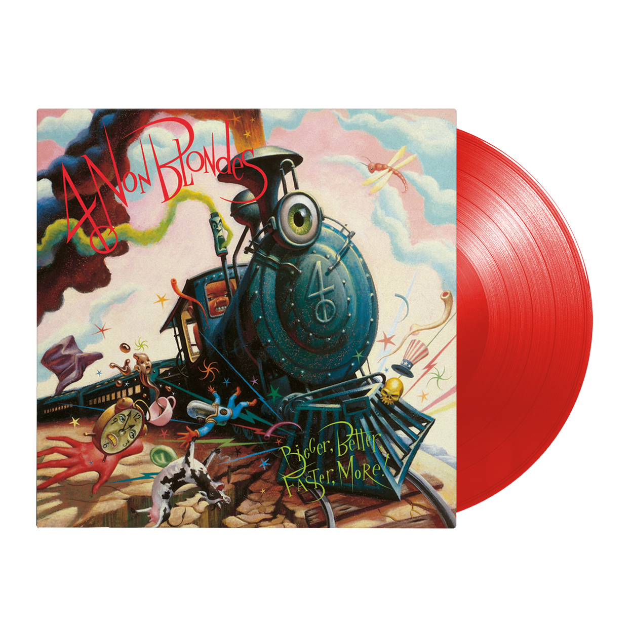 4 Non Blondes - Bigger, Better, Faster, More! Red Vinyl LP