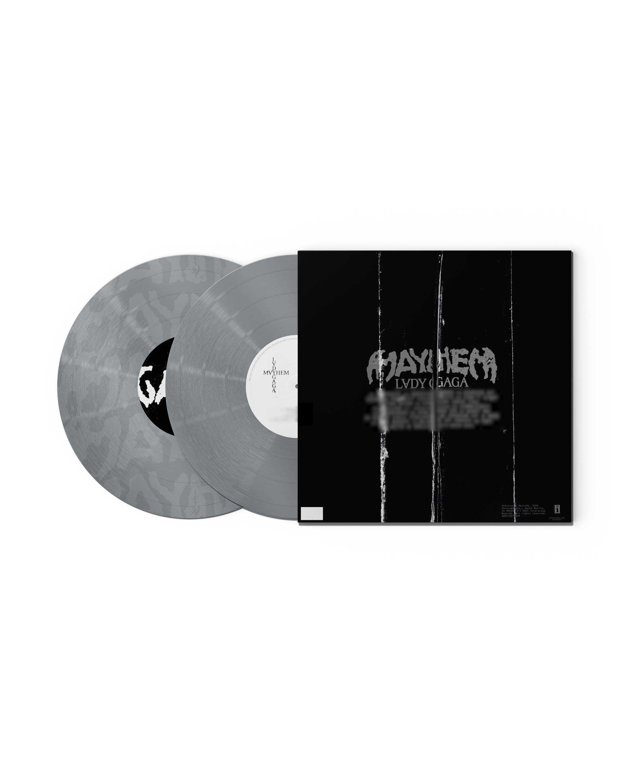 Lady Gaga - MAYHEM 002 Silver Vinyl with Exclusive Cover, Poster, and Exclusive Track