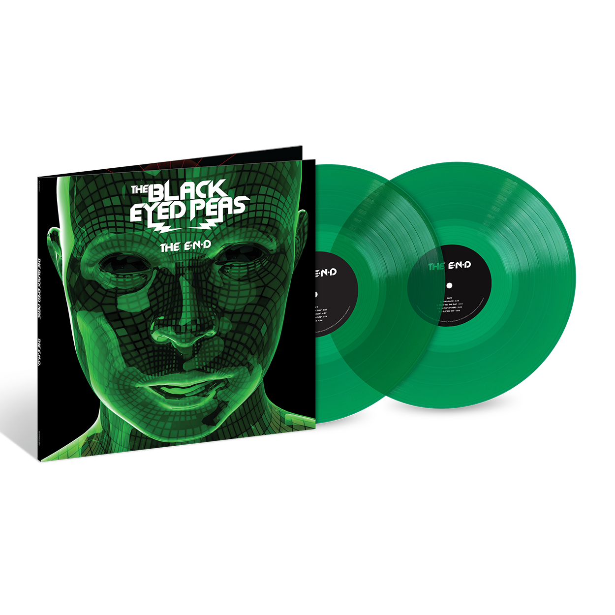 Black Eyed Peas - The E.N.D. Exclusive Translucent Green Vinyl 2LP ...