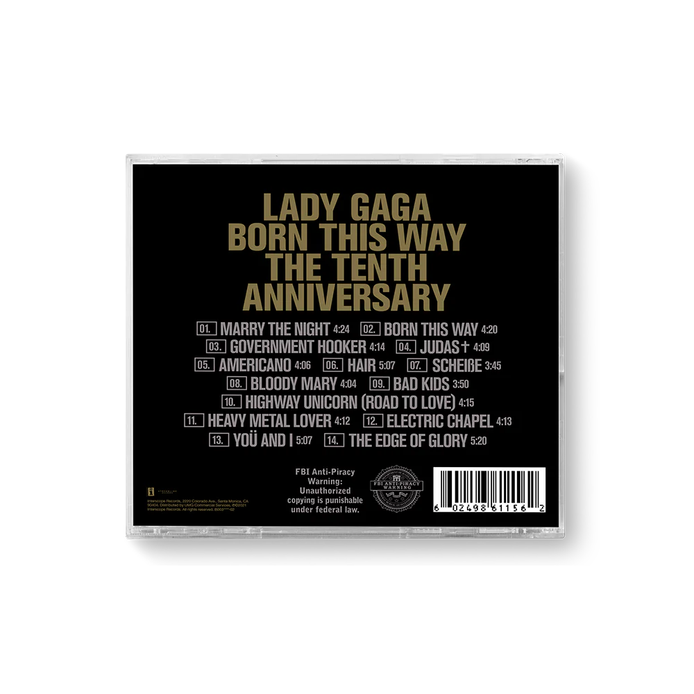 Lady Gaga - Born This Way (10th Anniversary): 2CD