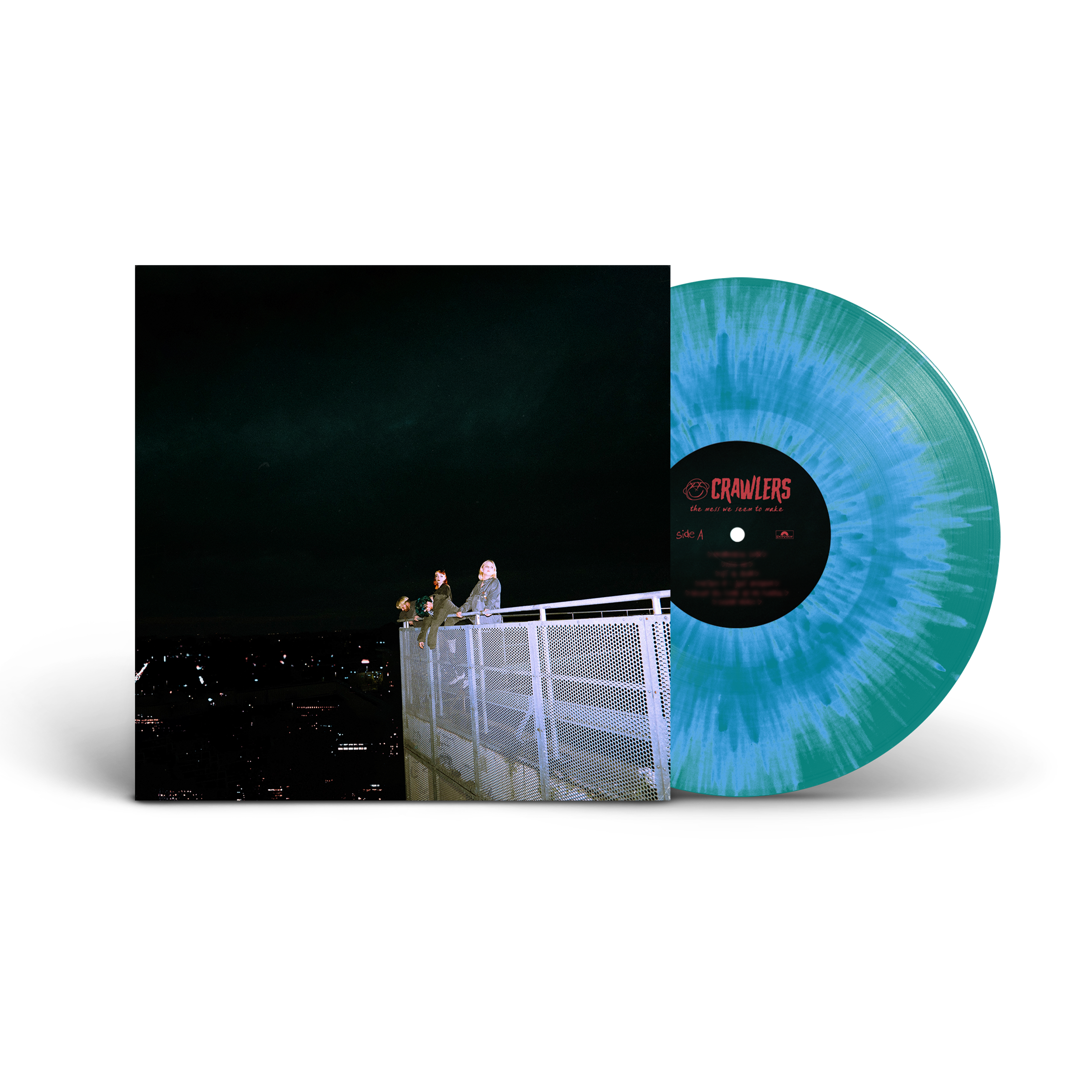 Crawlers - The Mess We Seem To Make [Alt Cover]: Limited Blue Vinyl LP