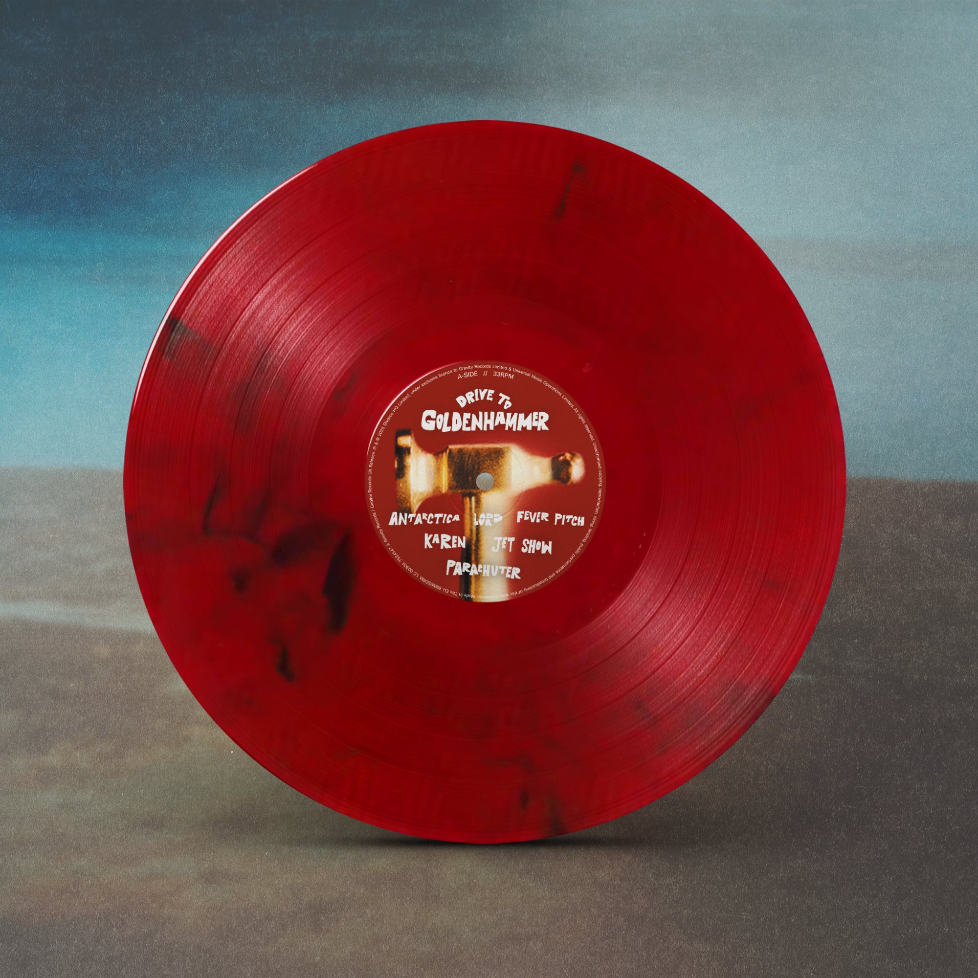 Divorce - Drive To Goldenhammer "Red Car” Store Exclusive Edition Gatefold Vinyl