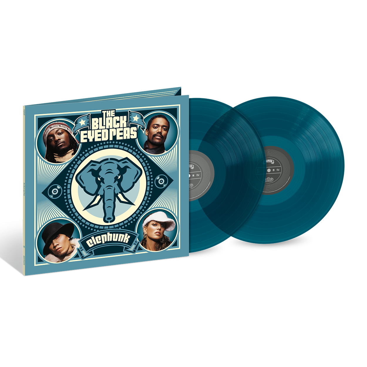 Black Eyed Peas - Elephunk: Exclusive Sea Blue Vinyl 2LP