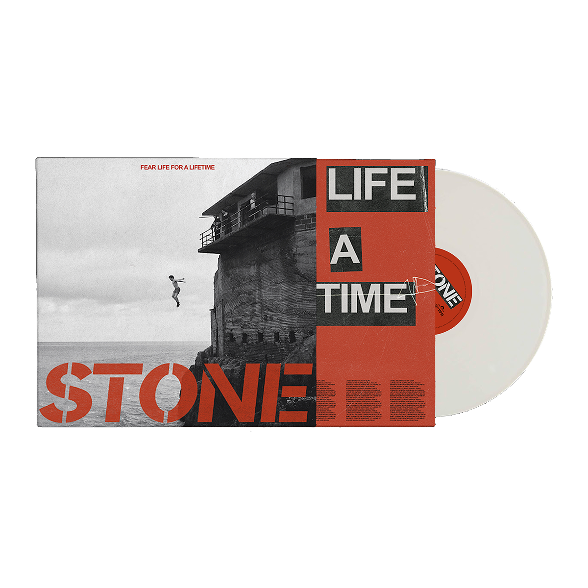 STONE - Fear Life For A Lifetime White Vinyl