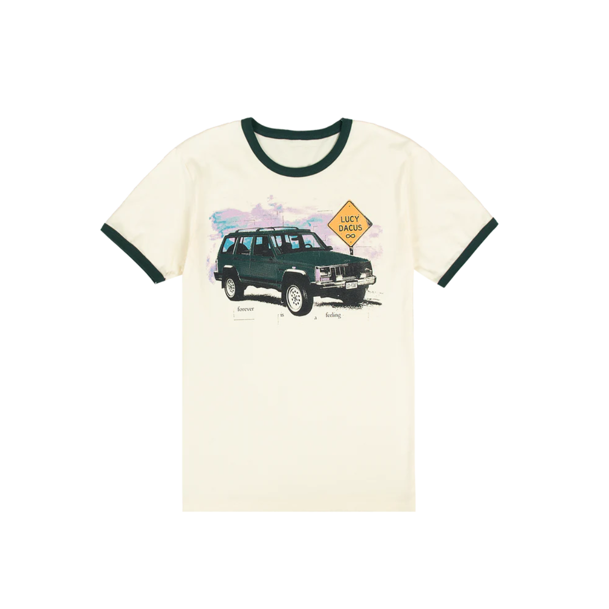 Lucy Dacus - Green Truck Ringer Tee