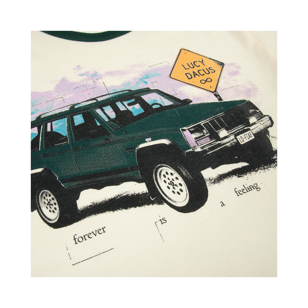 Lucy Dacus - Green Truck Ringer Tee