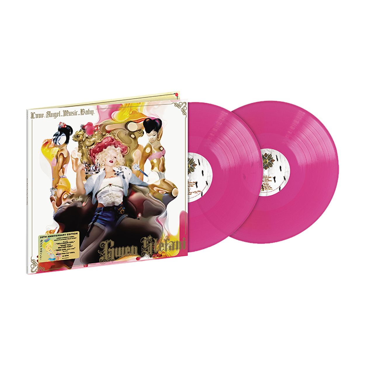 Gwen Stefani - Love. Angel. Music. Baby. (20th Anniversary Edition): Pink Vinyl 2LP