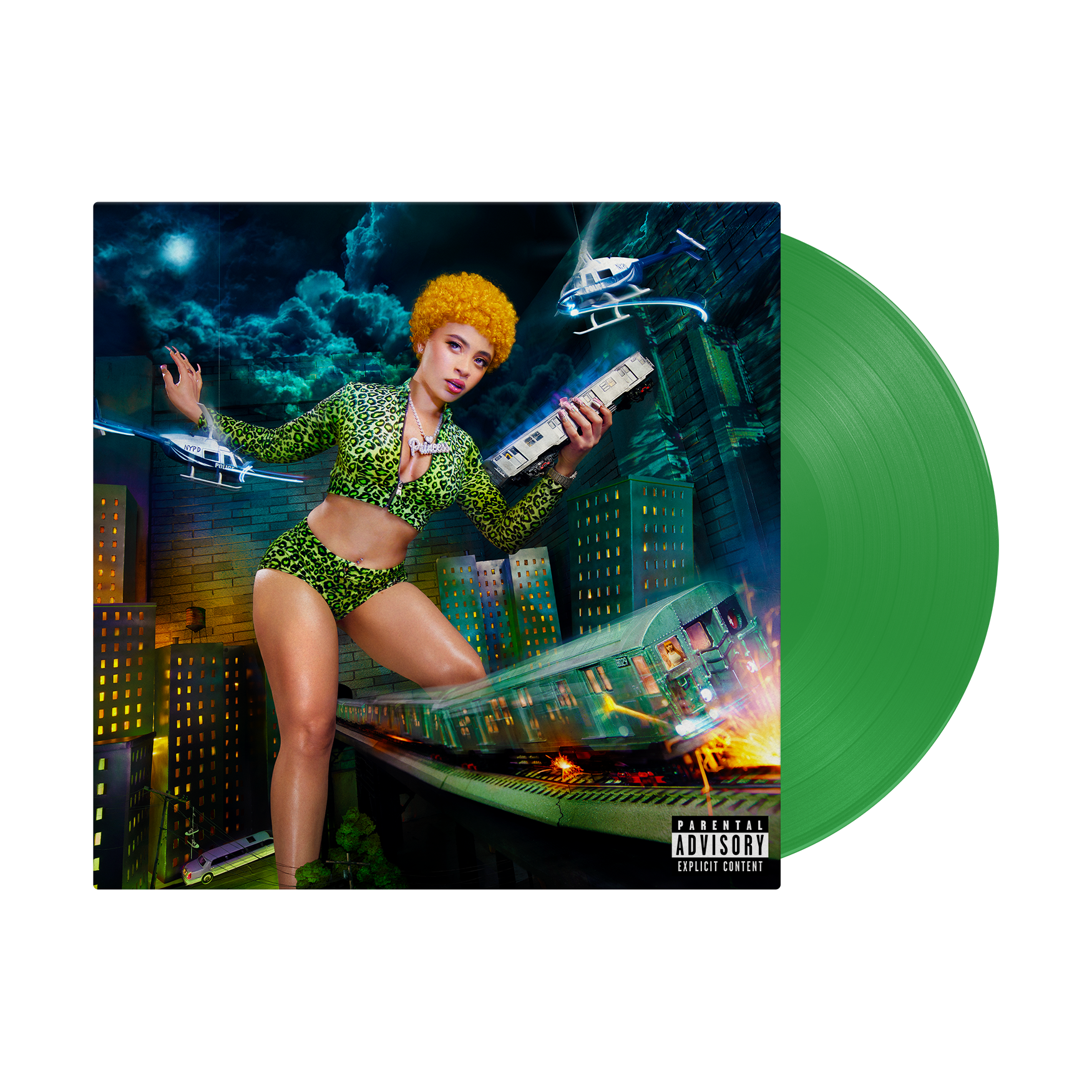 Ice Spice - Y2K - Store Exclusive Green Vinyl + Alt Cover