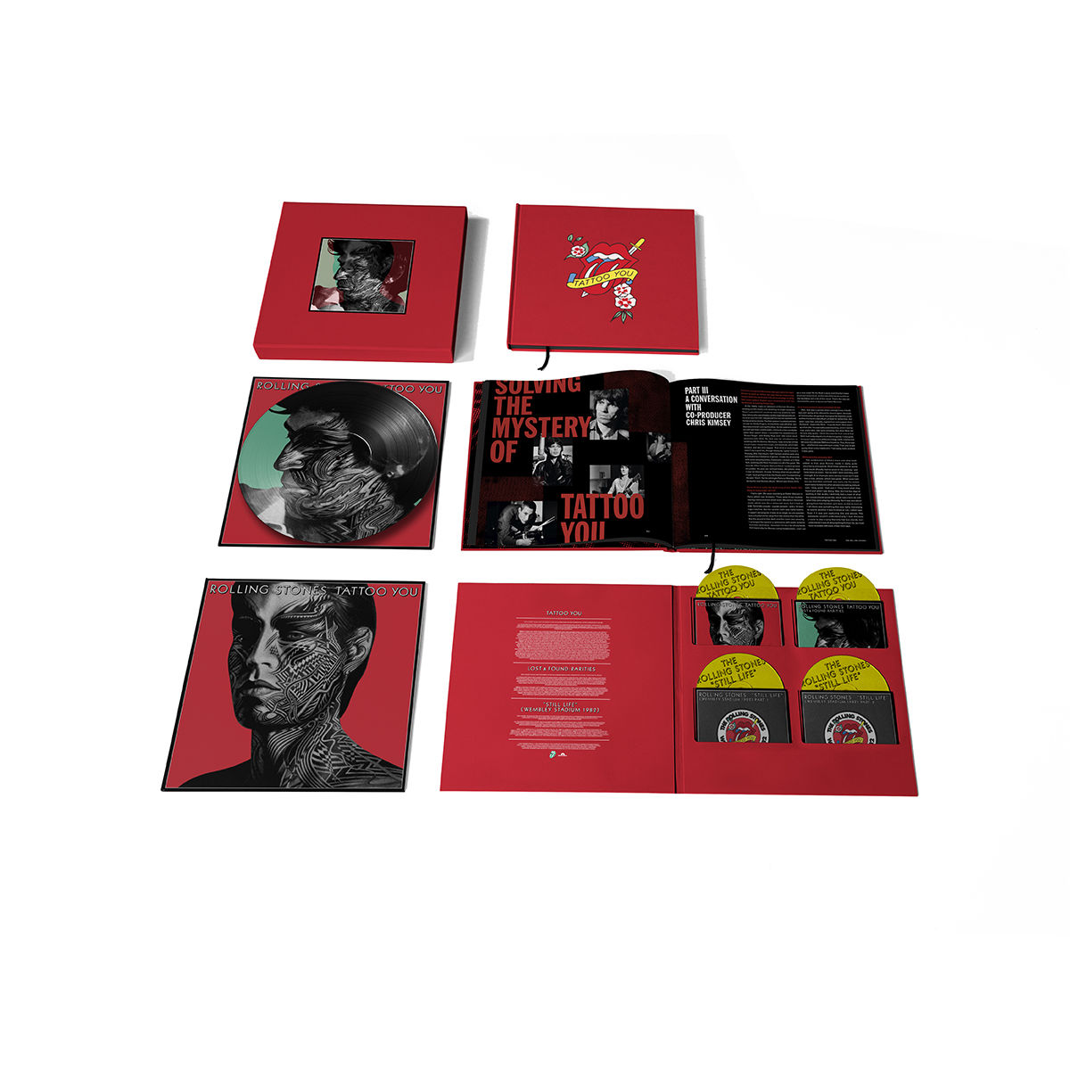The Rolling Stones - Tattoo You (40th Anniversary Remaster): Super Deluxe 4CD Boxset