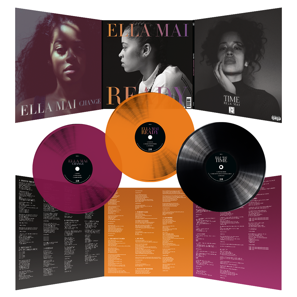 Ella Mai - Time, Change, Ready (Anniversary Edition): Limited Colour Vinyl 3LP