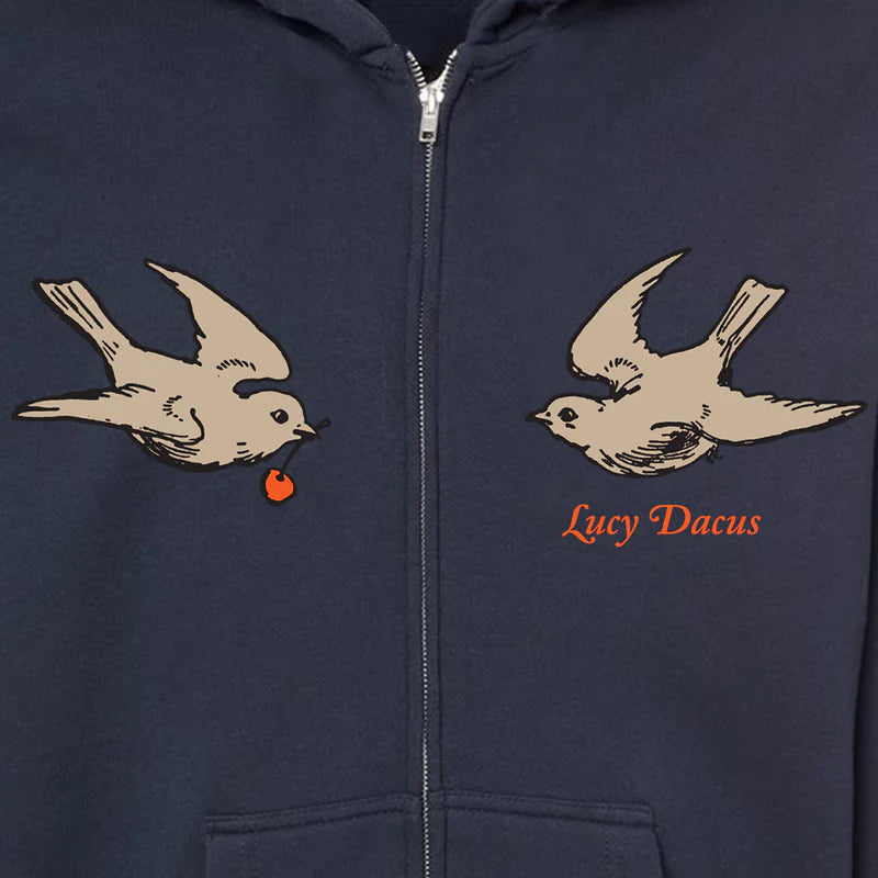 Lucy Dacus - Swallows Zip Up Hoodie