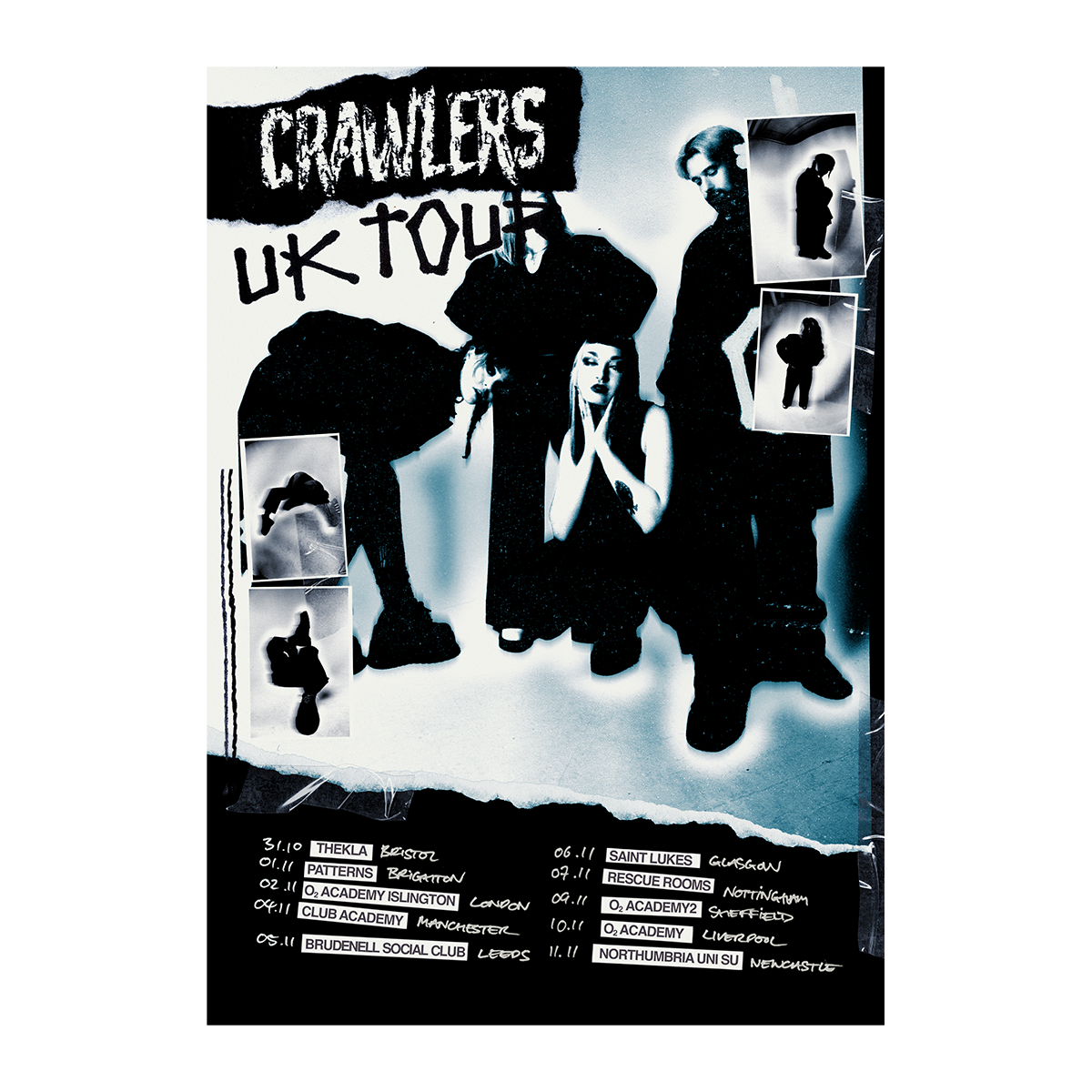 Crawlers - 2022 Autumn Tour Poster