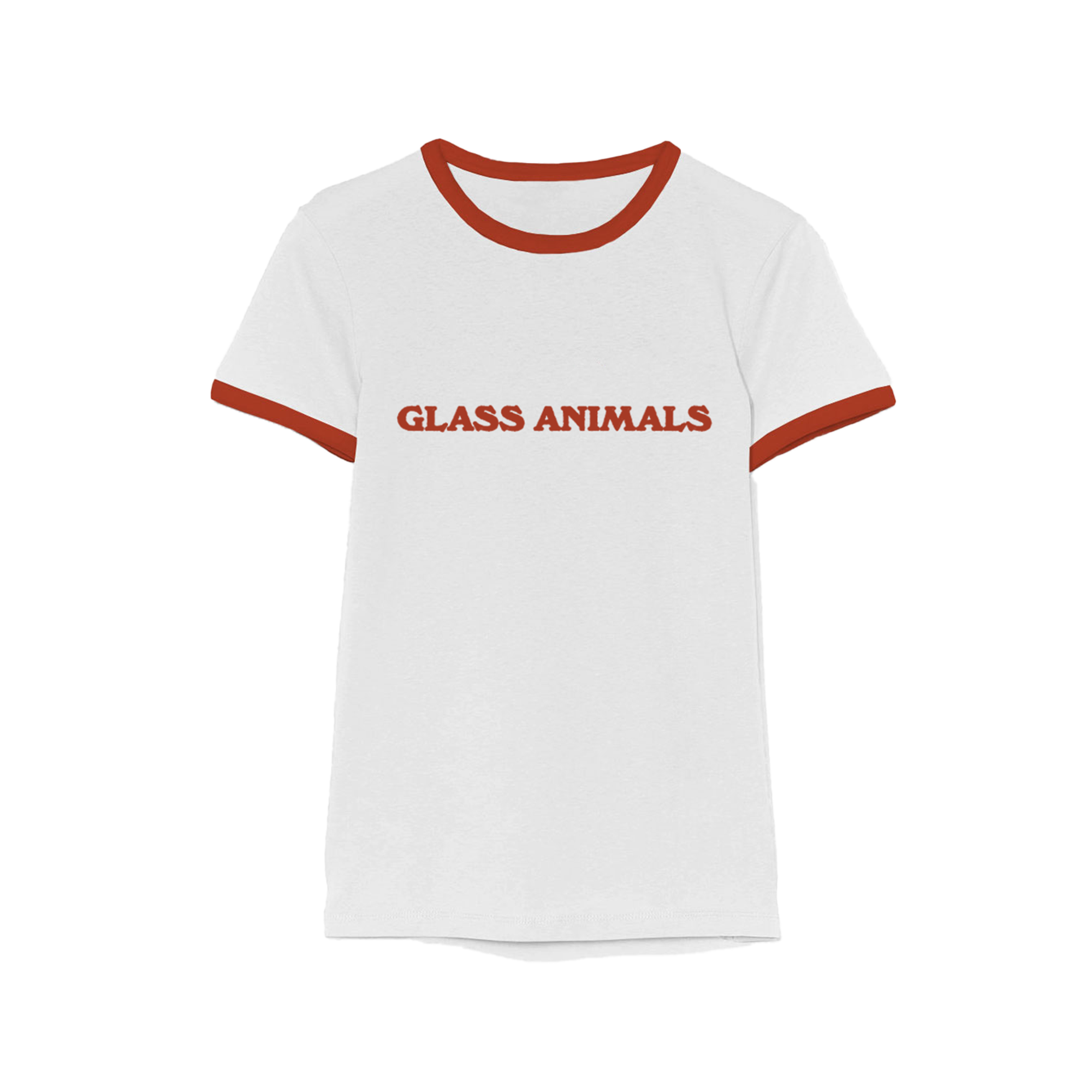 Glass Animals - I Love You So F***ing Much Tour Ringer T-Shirt in White