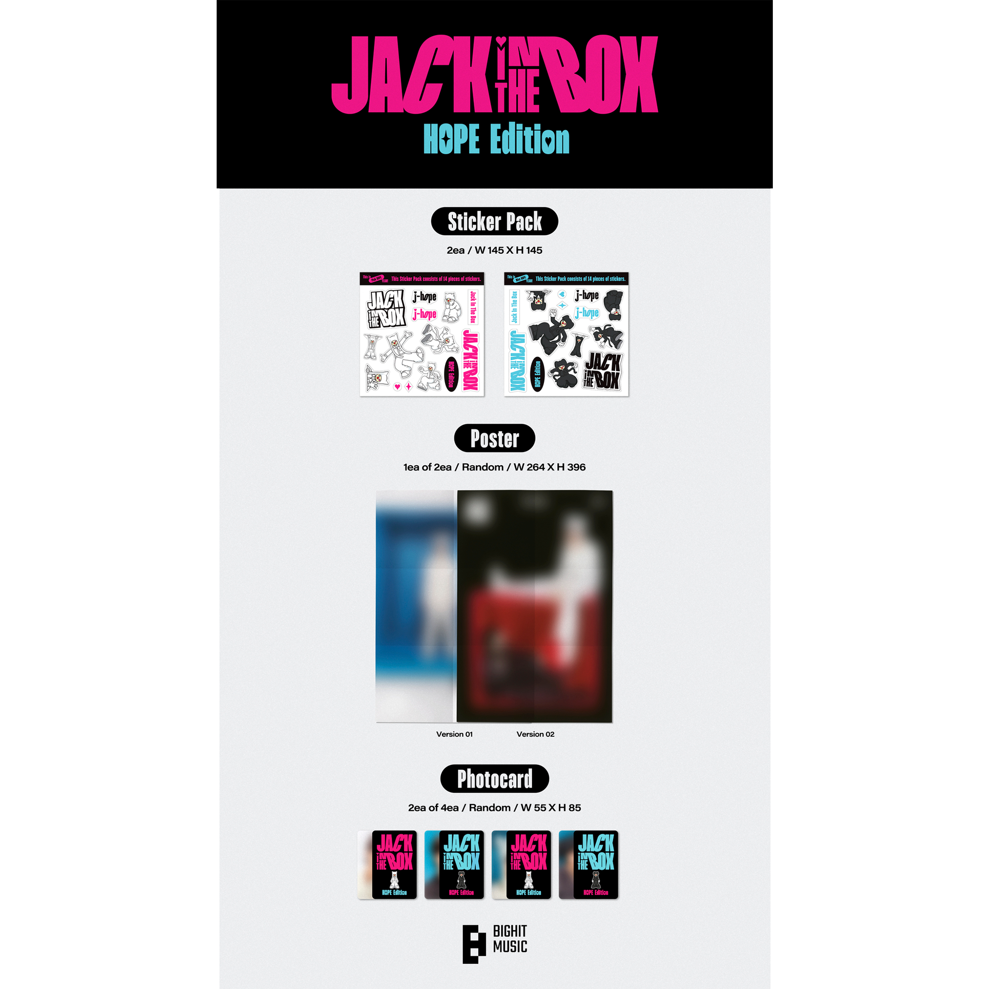 j-hope (BTS) - Jack In The Box (HOPE Edition): CD Box Set