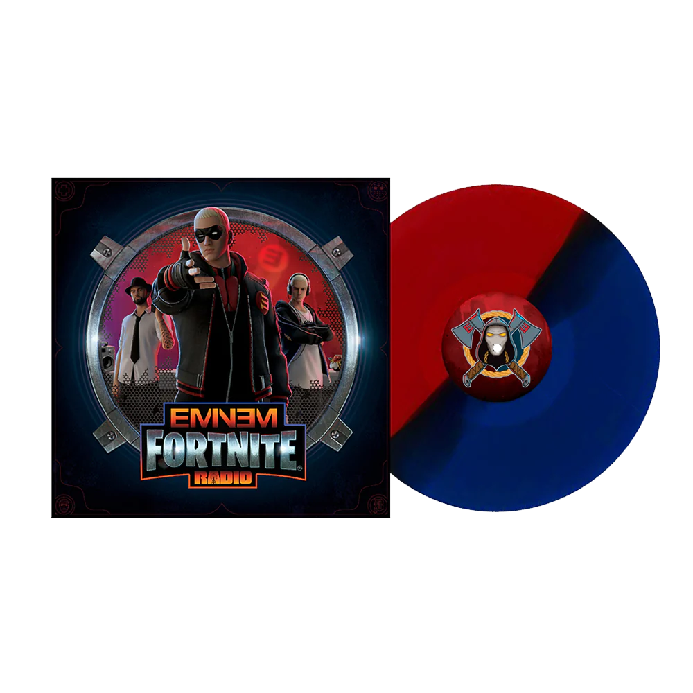 Eminem - Eminem x Fortnite Radio: Limited Red/Black/Blue Vinyl LP