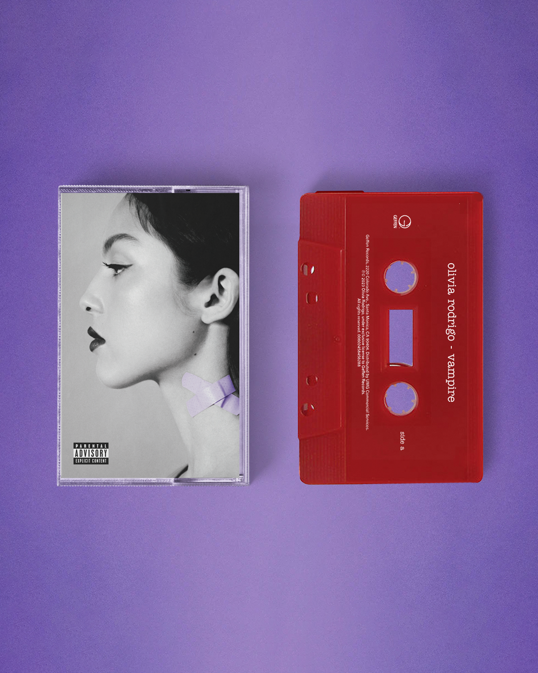 Olivia Rodrigo - vampire cassette single