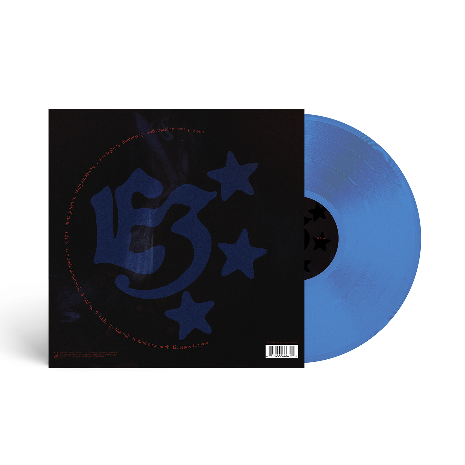 Midwxst - E3:  Translucent Cobalt Vinyl LP
