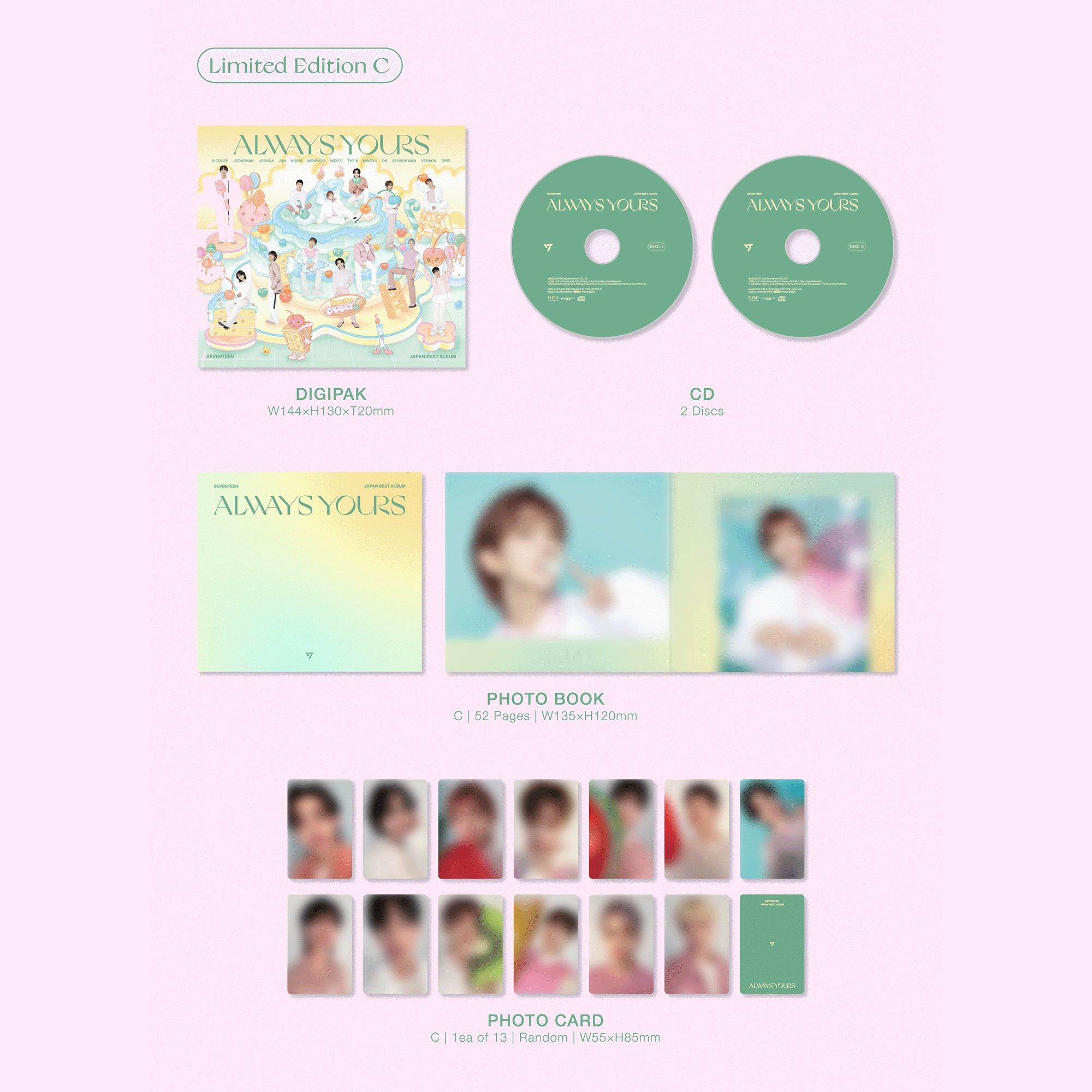 SEVENTEEN - Always Yours: 2CD + Photobook (Limited Edition C)