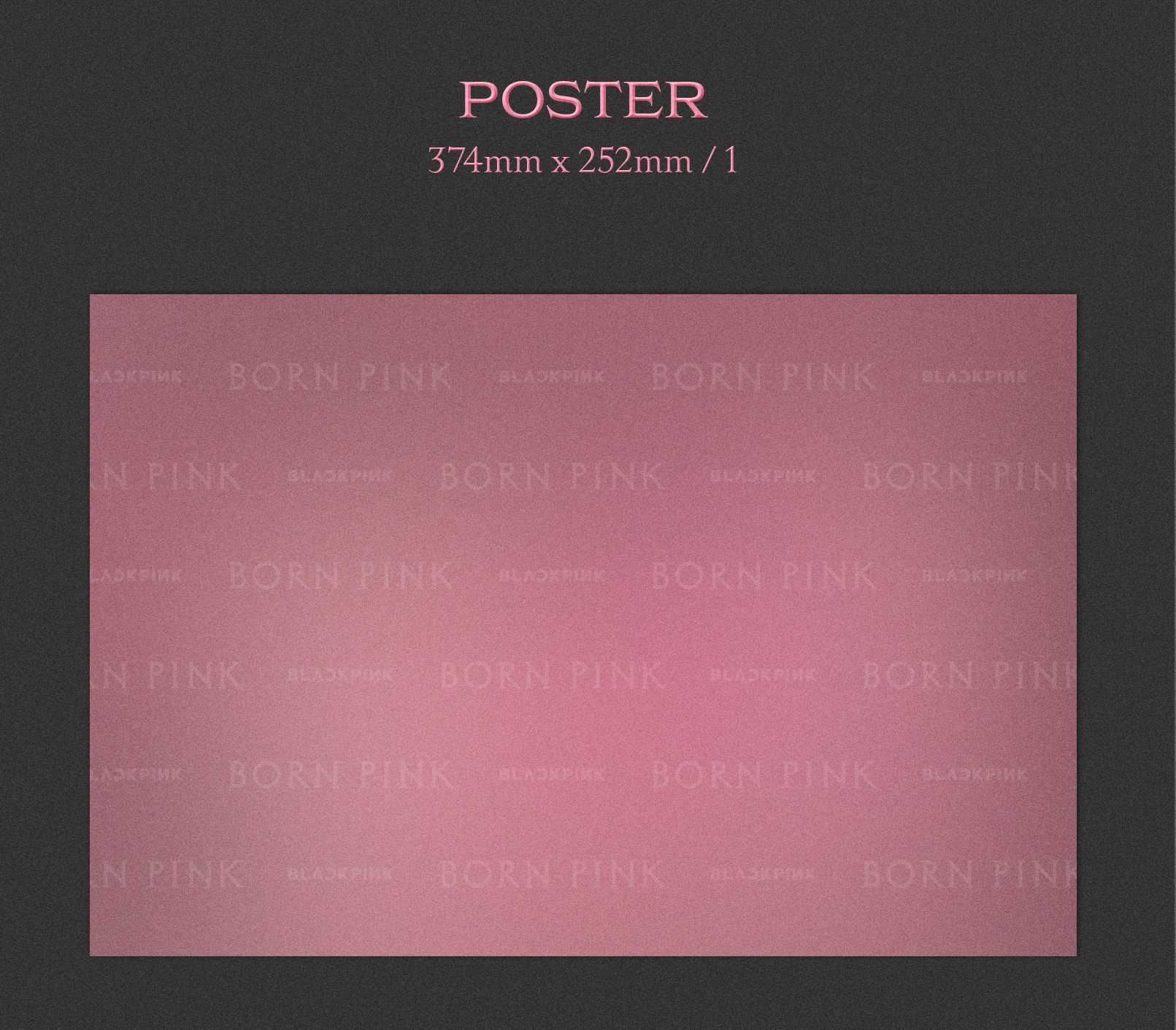 BLACKPINK - BORN PINK Exclusive Box Set - Pink Complete Edition﻿﻿