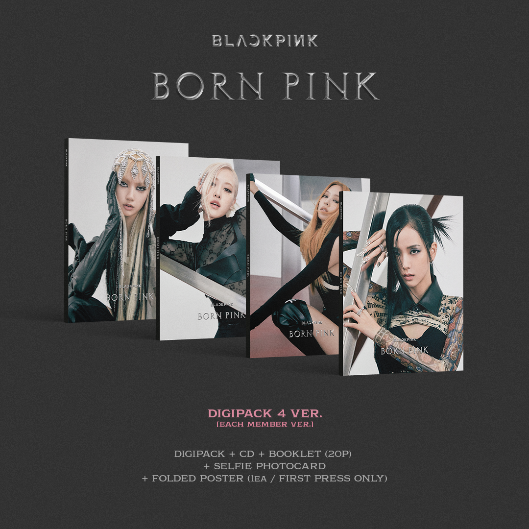 BLACKPINK - (INTL) BORN PINK Standard Digipack - ROSÉ