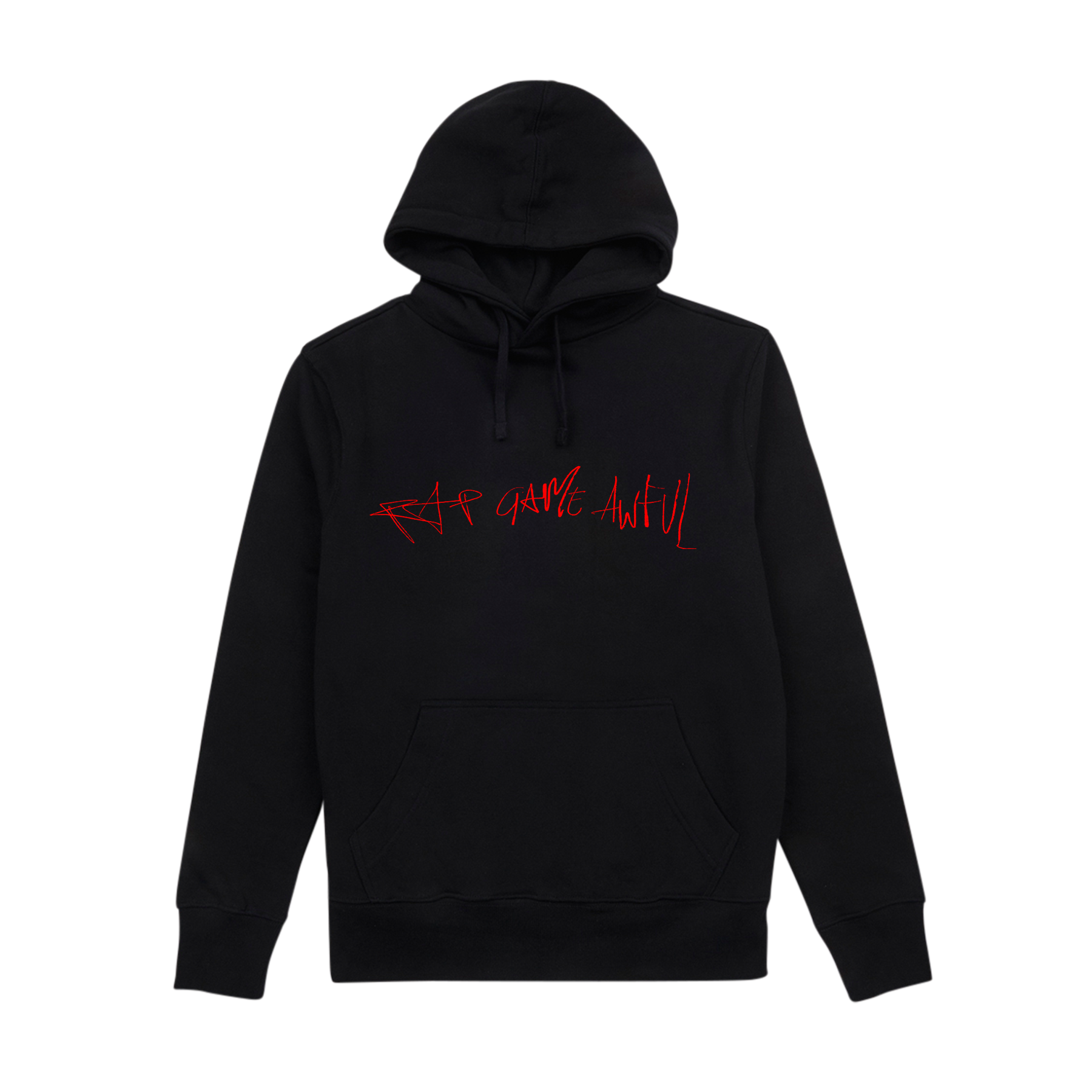 Clavish - Rap Game Awful: Hoodie (Black/Red) - Polydor Store UK