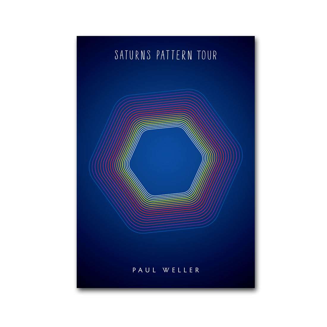 Paul Weller - Saturns Pattern 2016 Tour Programme