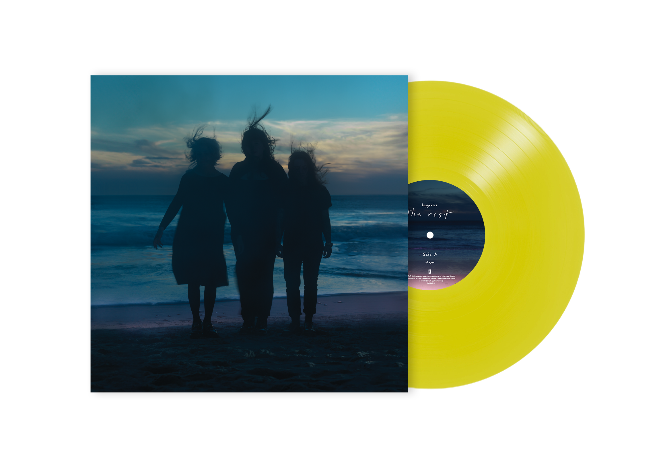 boygenius - the rest Exclusive Yellow Transparent 10” Vinyl