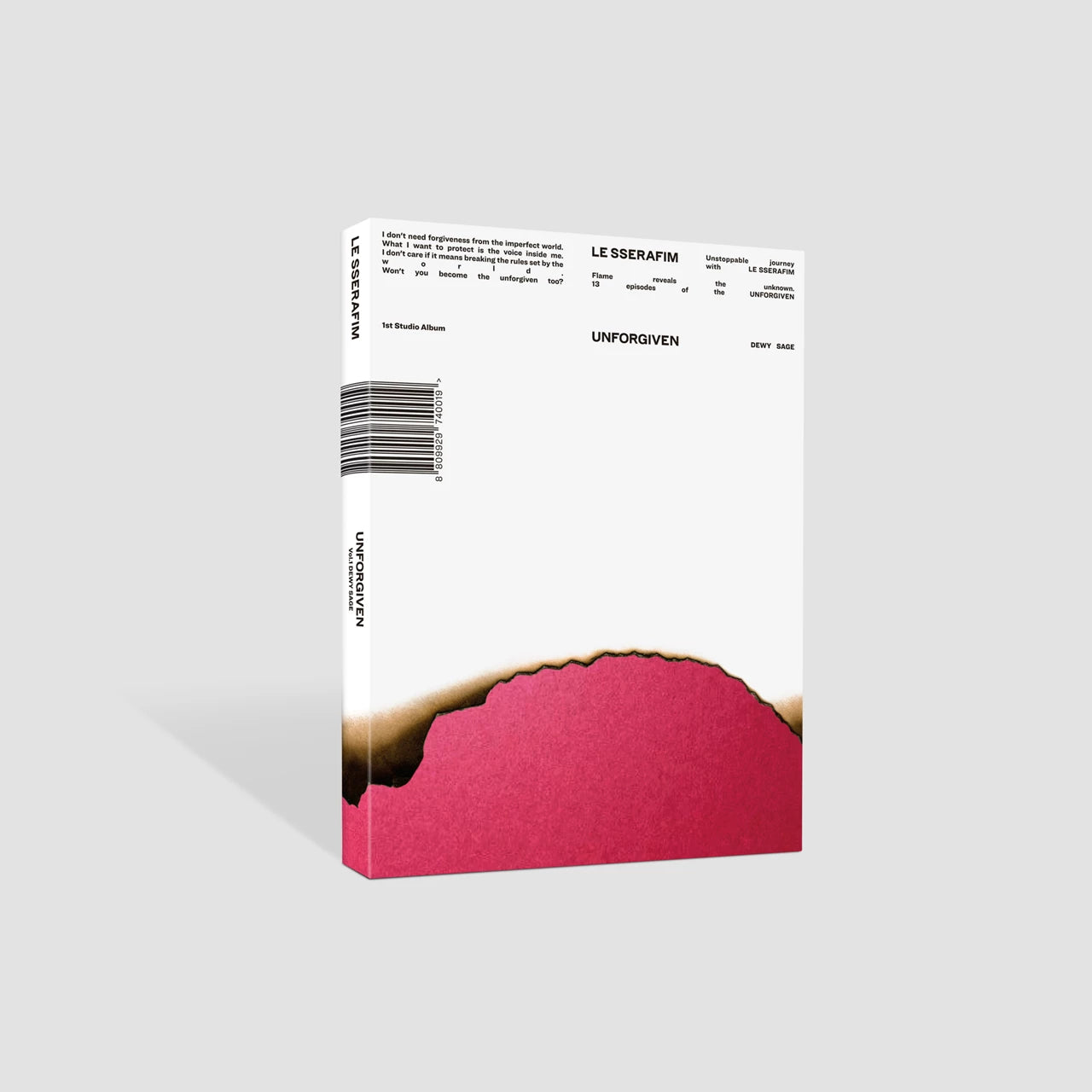 LE SSERAFIM - UNFORGIVEN (Dewy Sage Version): CD Box Set