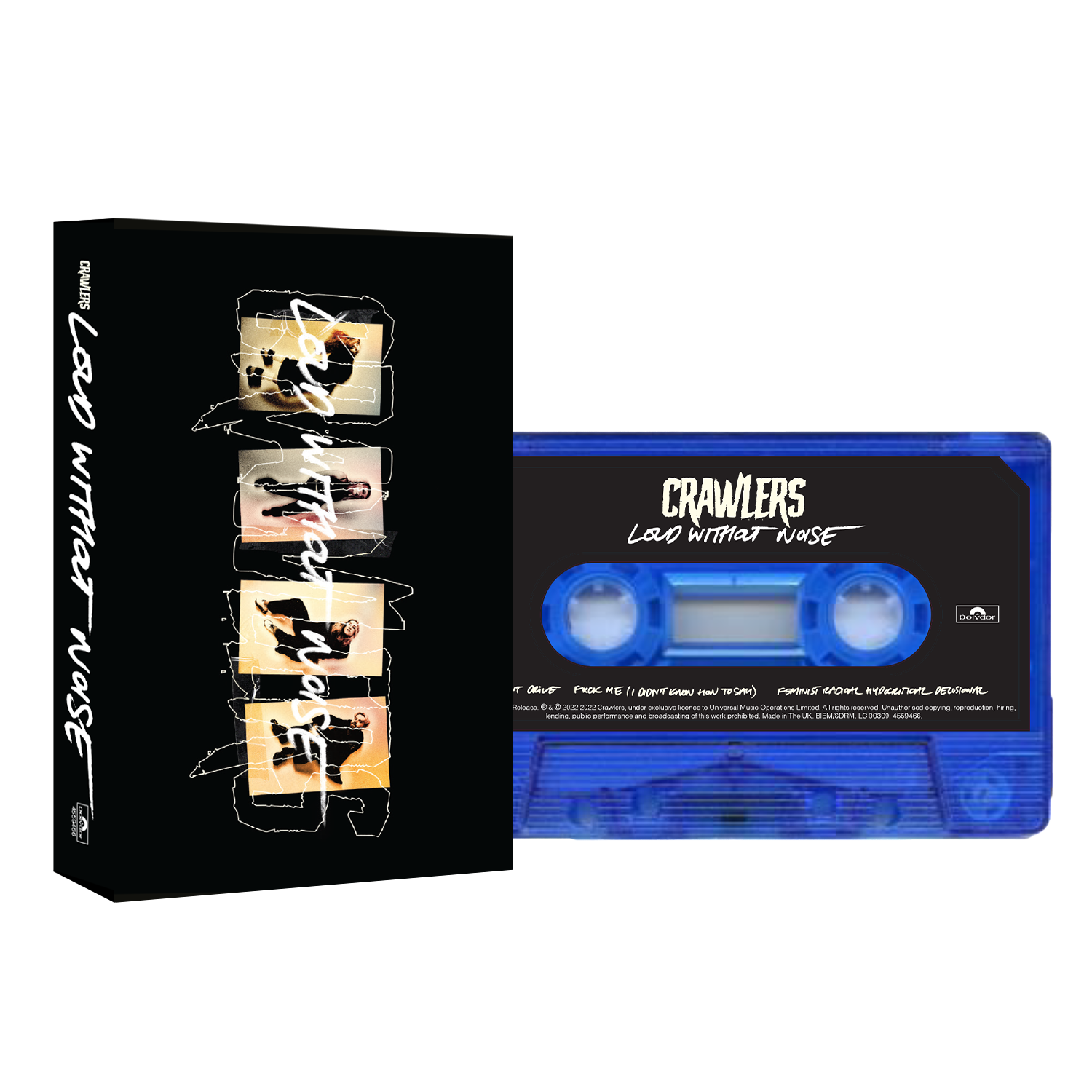 Crawlers - Loud Without Noise Cassette