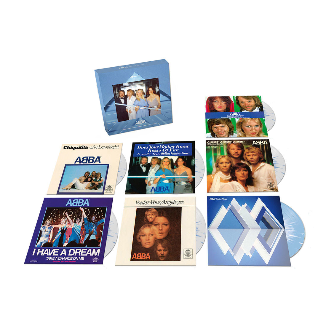 ABBA - Voulez Vous - The Singles: Limited Colour Vinyl 7" Box Set