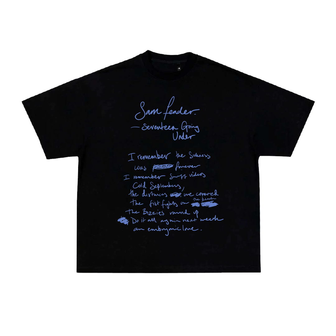 Sam Fender - Sam Fender Lyric T-Shirt