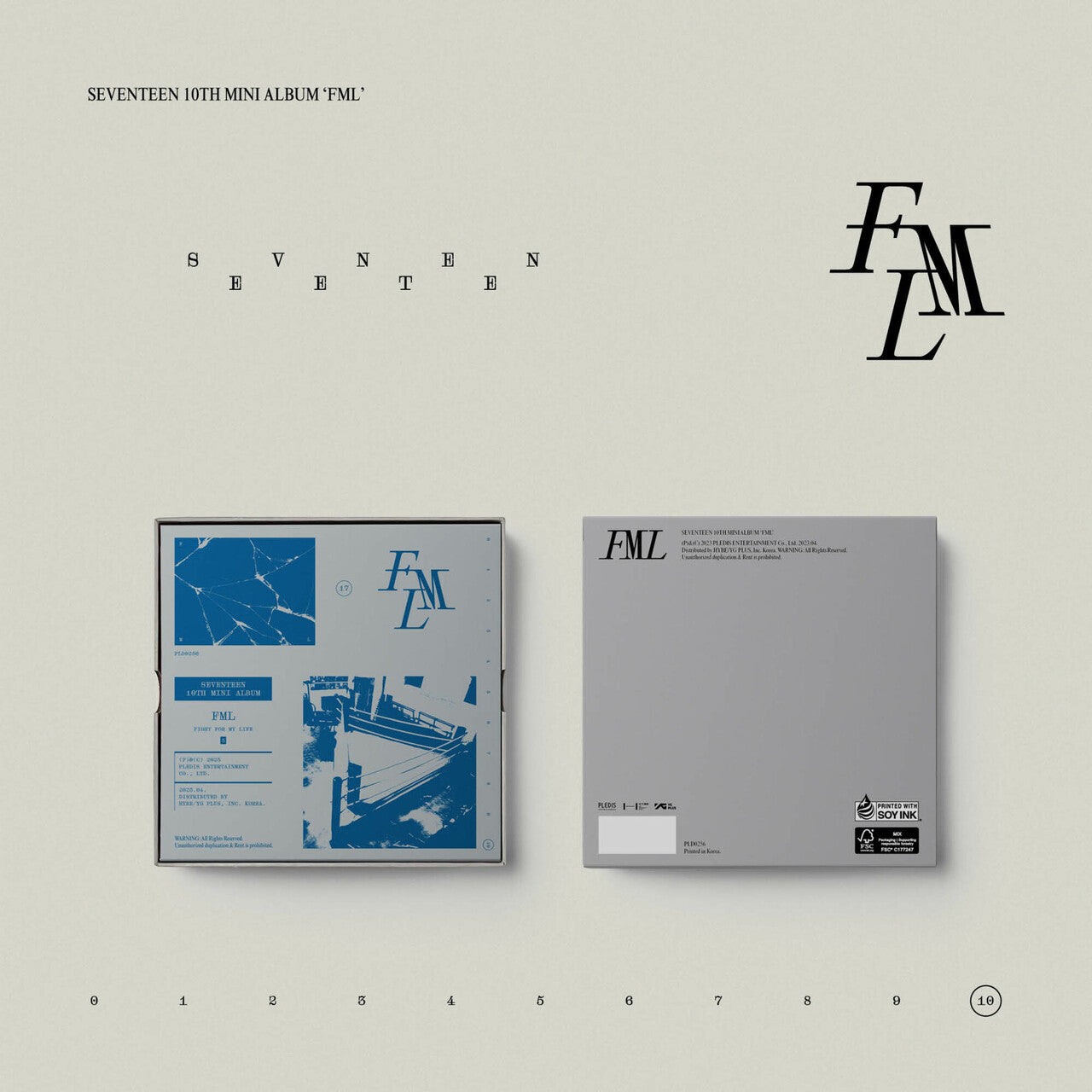 SEVENTEEN - FML (Fight for My Life): CD Box Set